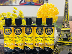 Organic Hair Oil (100% PURE Herbal & Chemical Free)